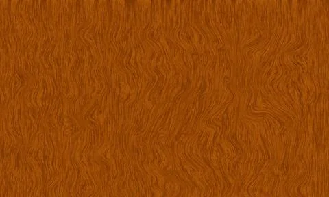Natural Brown Wood Grain Pattern Background with Rich Wavy Lines Rustic Texture イラスト素材