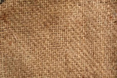 Natural Burlap Fabric Texture Background Stock Photos