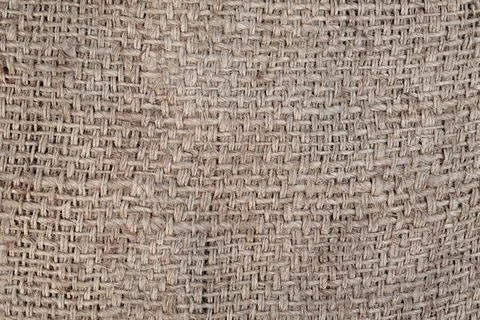 Natural Burlap Fabric Texture Background Stock Photos