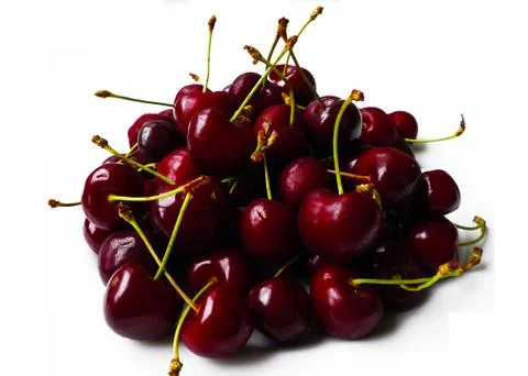 Natural cherry fruit Stock Photos