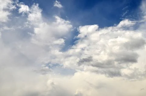 Natural cloudy sky background Foto stock