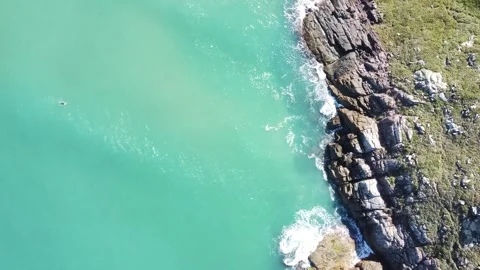 Natural coast landscape Video stock 261301735