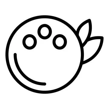 Natural coconut icon outline vector. Cosmetic coco Ilustración de archivo