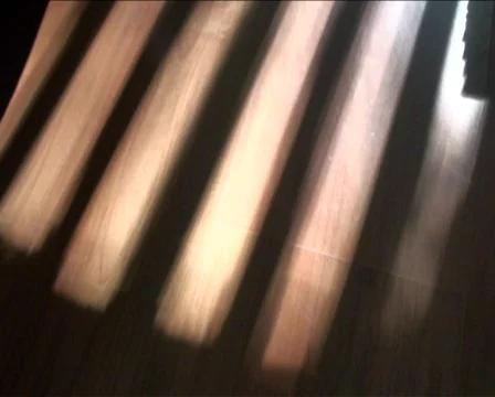 Natural colored light on floor Video stock 776877
