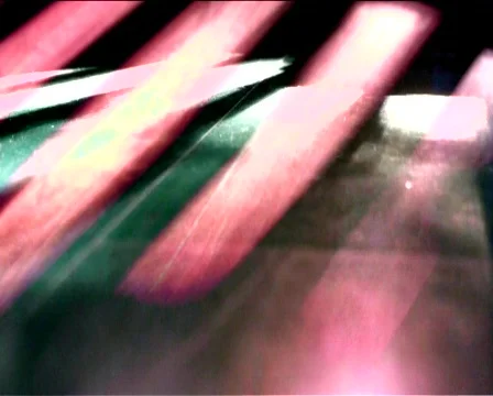 Natural colored light on floor Stock Footage