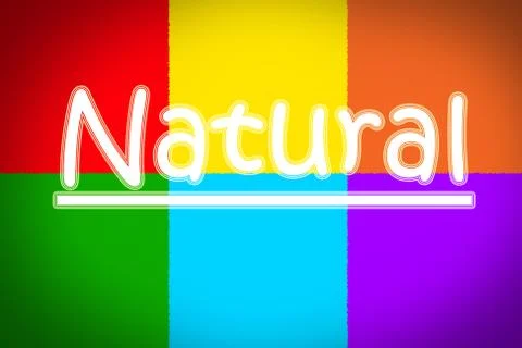 Natural concept Stock Illustration