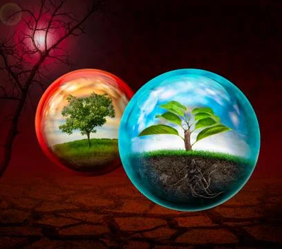 Natural conservation Foto stock