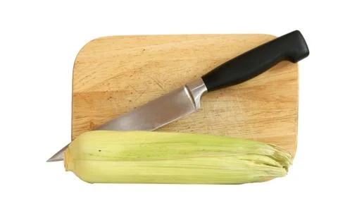Natural corn cob Stock Photos