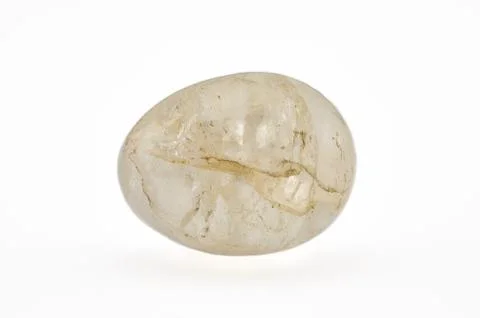 Natural crystal egg 库存照片