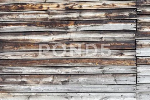 Natural Dark Hardwood Background Stock Photos