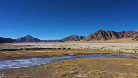 Natural disaster, disaster, desertification, desertification, harsh environment Video stock 241967784