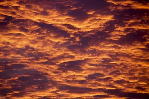 Natural dramatical atmospheric cloud formations Stock Photos