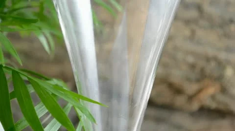 Natural drinking water Stock Footage 11132359