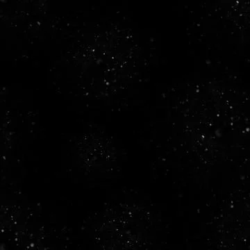 Natural dust particles float in air on black background with copy space for.. 스톡 일러스트