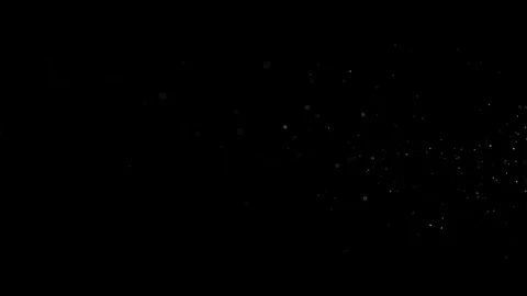 Natural Dust Particles Float On Black Background. Dust In Motion. Stock Footage 89982934