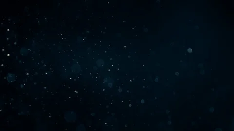 Natural Dust Particles Float On Black Background. Dust In Motion. Stock-Footage 90225083