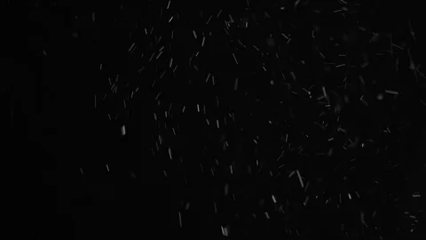 Natural Dust Particles Float On Black Background. Dust In Motion. 스톡 동영상 103039362