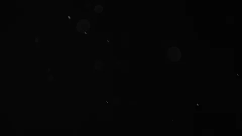 Natural Dust Particles Float On Black Background. Dust In Motion. Stock Footage 103057039