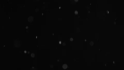 Natural Dust Particles Float On Black Background. Dust In Motion. Stock Footage 103286315