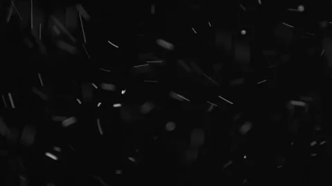 Natural Dust Particles Float On Black Background. Dust In Motion. Stock Footage 103289269