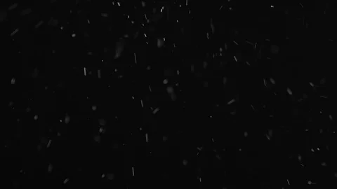 Natural Dust Particles Float On Black Background. Dust In Motion. 스톡 동영상 104055281