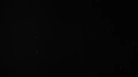 Natural Dust Particles Float On Black Background. Dust In Motion. Stock-Footage 104080237