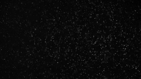 Natural Dust Particles Float On Black Background. Dust In Motion. Stock Footage 104134179