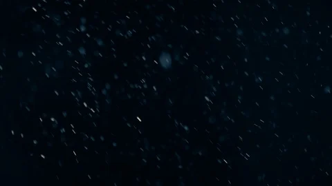 Natural Dust Particles Float On Black Background. Dust In Motion. Stock-Footage 104140872