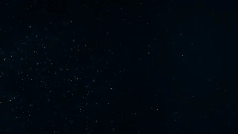 Natural Dust Particles Float On Black Background. Dust In Motion. Stock-Footage 104142092
