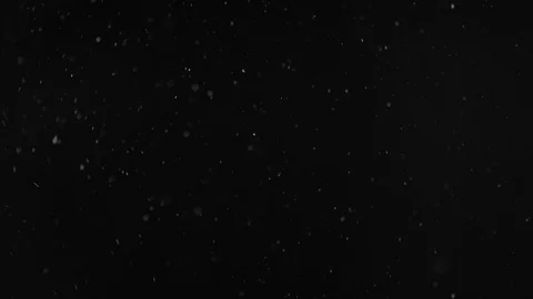 Natural Dust Particles Float On Black Background. Dust In Motion. Stock Footage 104143969