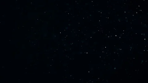 Natural Dust Particles Float On Black Background. Dust In Motion. Stock Footage 104244368
