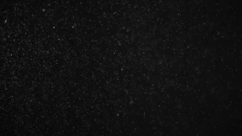 Natural Dust Particles Float On Black Background. Dust In Motion. Stock Footage 104283659
