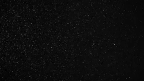 Natural Dust Particles Float On Black Background. Dust In Motion. Stock Footage 104284520