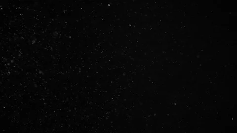 Natural Dust Particles Float On Black Background. Dust In Motion. Stock Footage 104303704