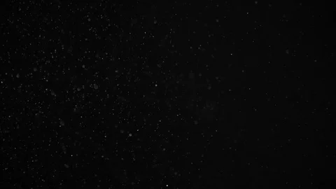 Natural Dust Particles Float On Black Background. Dust In Motion. Stock Footage 104412376