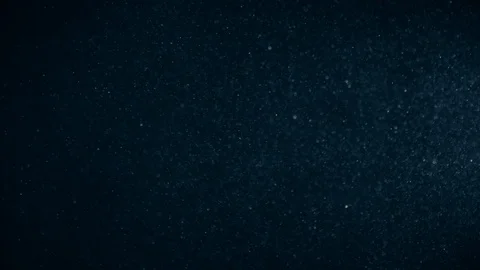 Natural Dust Particles Float On Black Background. Dust In Motion. Stock Footage 104518269