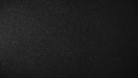 Natural Dust Particles Float On Black Background. Dust In Motion. Stock Footage 104675856