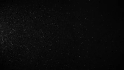 Natural Dust Particles Float On Black Background. Dust In Motion. Stock Footage 104682557
