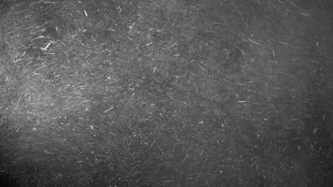 Natural Dust Particles Float On Black Background. Dust In Motion. Stock Footage 119993600