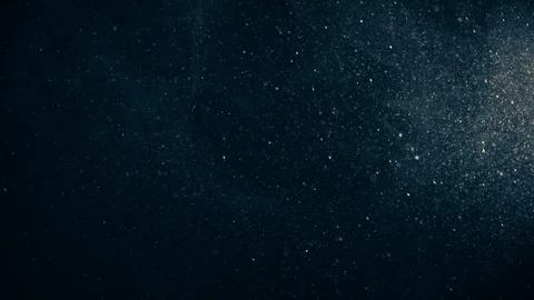 Natural Dust Particles Float On Black Background. Dust In Motion. 스톡 동영상 119994202