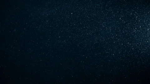 Natural Dust Particles Float On Black Background. Dust In Motion. Stock Footage 119995229