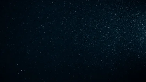 Natural Dust Particles Float On Black Background. Dust In Motion. Stock Footage 119995815
