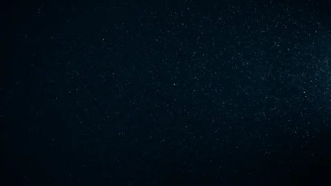Natural Dust Particles Float On Black Background. Dust In Motion. Stock Footage 119996813
