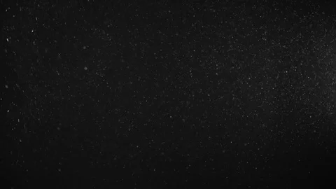 Natural Dust Particles Float On Black Background. Dust In Motion. Stock Footage 119997130