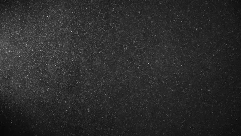 Natural Dust Particles Float On Black Background. Dust In Motion. 스톡 동영상 119997577