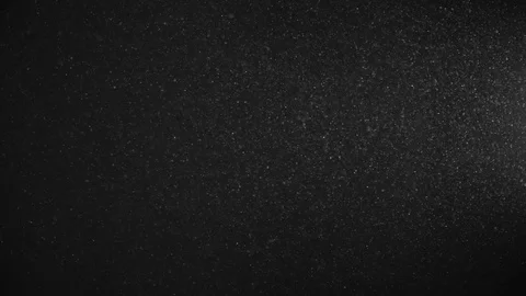 Natural Dust Particles Float On Black Background. Dust In Motion. Stock Footage 119999778