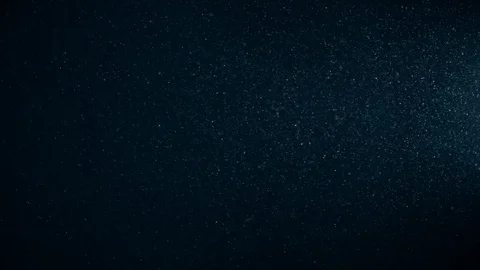 Natural Dust Particles Float On Black Background. Dust In Motion. Stock Footage 119999823