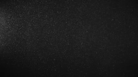 Natural Dust Particles Float On Black Background. Dust In Motion. Stock Footage 120004747