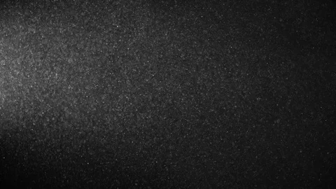 Natural Dust Particles Float On Black Background. Dust In Motion. Stock Footage 123468131