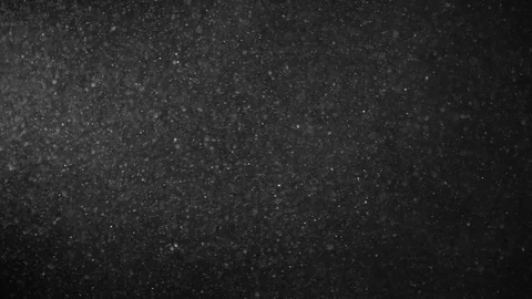 Natural Dust Particles Float On Black Background. Dust In Motion. Stock Footage 123469222